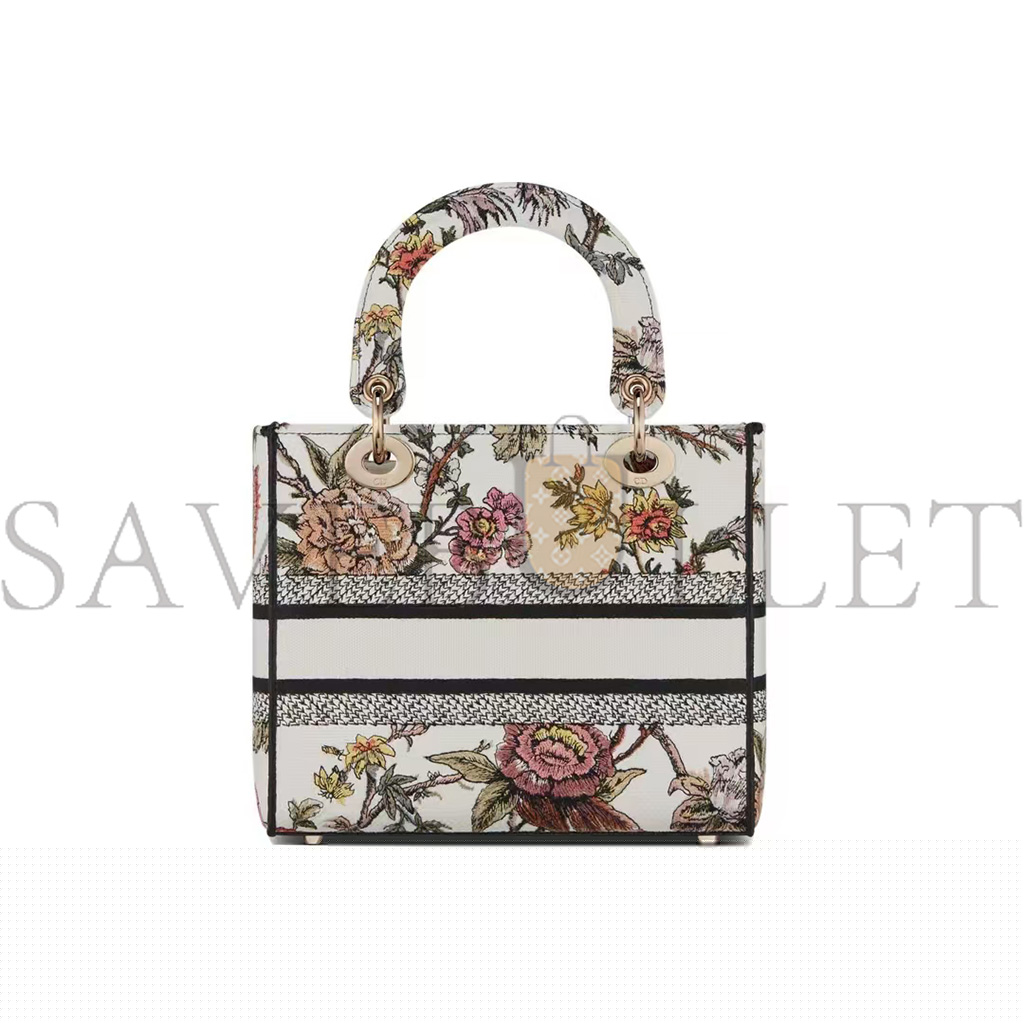 D*or ch**an D*or medium lady d-lite cloth bag m0565orzb (24*20*15cm)